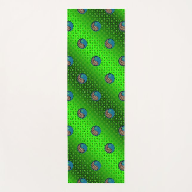 Tapis De Yoga Vierge et chèvre d'eau (Devant)