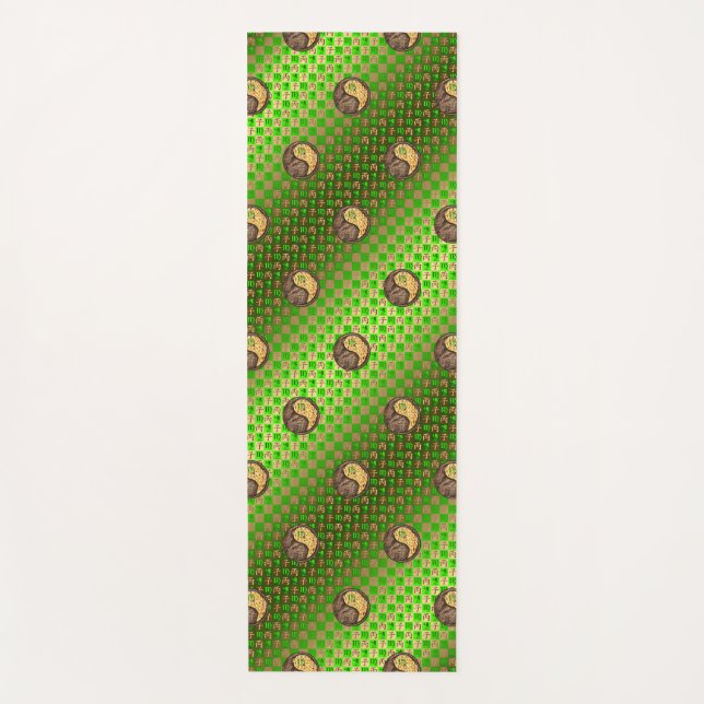 Tapis De Yoga Vierge et feu (Devant)