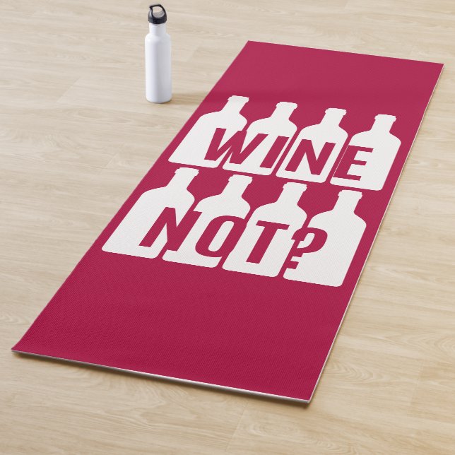 Tapis De Yoga Vin non (En situation)