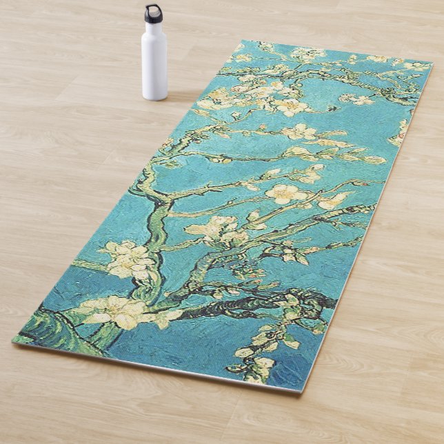 Tapis De Yoga Vincent van Gogh Blossomong Aramande (En situation)