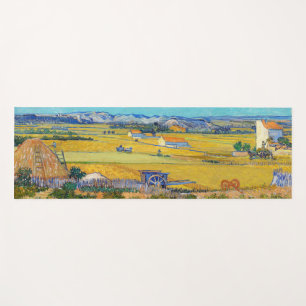 Tapis De Yoga Vincent van Gogh - Moisson à La Crau