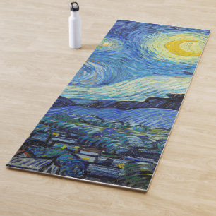 Tapis De Yoga Vincent Van Gogh Nuit d'art Vintage