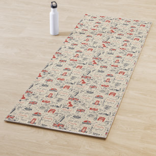 Tapis De Yoga Vintage London Yoga Mat