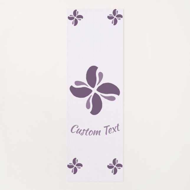Tapis De Yoga Vintage Zen Echo Lilac Kiss (Devant)