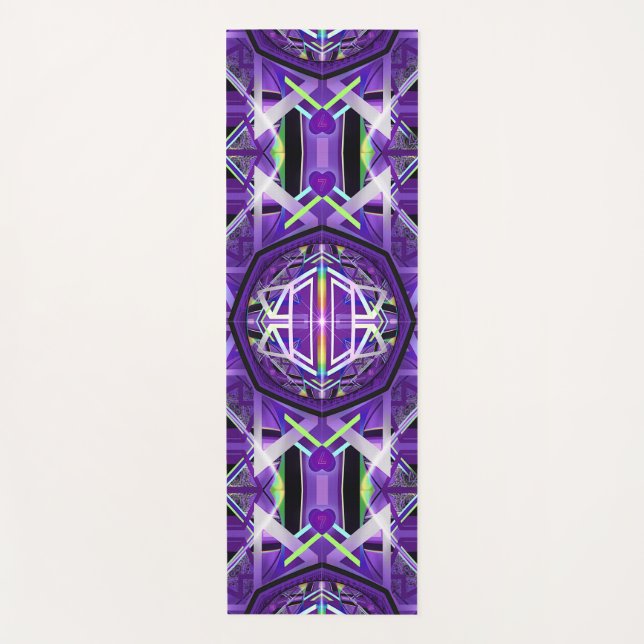 Tapis De Yoga Violet W3 (Devant)
