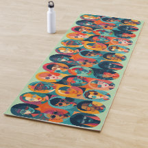 Visages audacieux et colorés célébrant l'individua