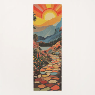 Tapis De Yoga Vistas vibrantes : Une voie vers la paix