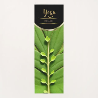 Tapis De Yoga Vitalité Feuille verte - Yoga Mat