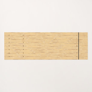 Tapis De Yoga Voie de Bowling/Zone d'approche (avant/arrière) Yo