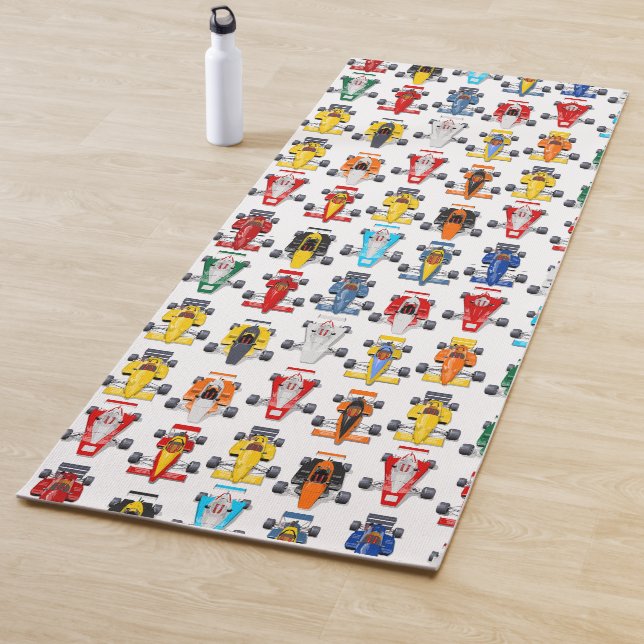Tapis De Yoga voitures de course de Formule 1 (En situation)