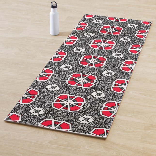 Tapis De Yoga Volume seize kaléidoscope art cinq (En situation)