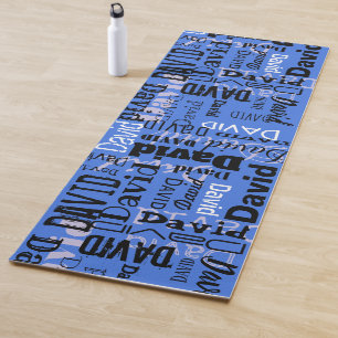 Tapis De Yoga VOTRE NOM SUR UN Maillot de nom personnalisable YO