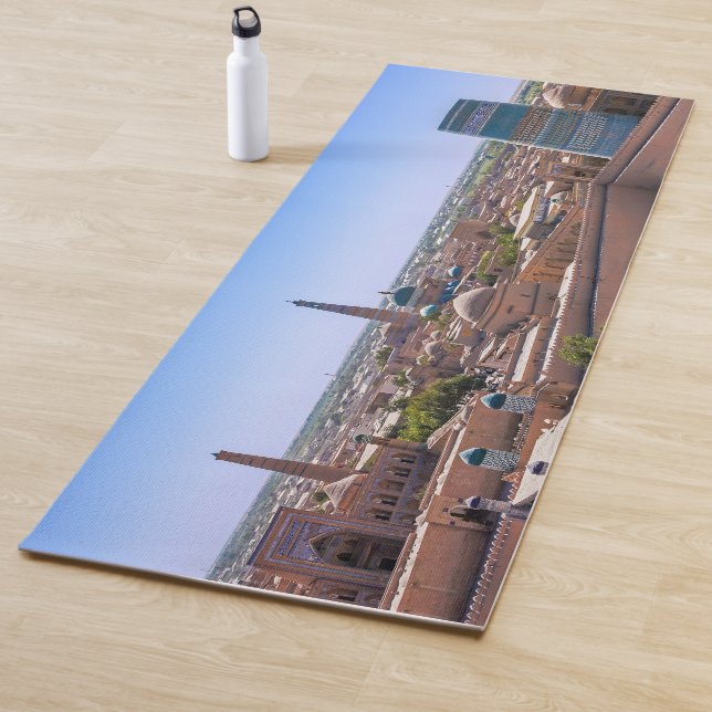 Tapis De Yoga Vue panoramique de Khiva - Ouzbékistan (En situation)