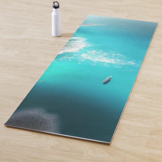 Tapis De Yoga Vue sur l'océan (En situation)
