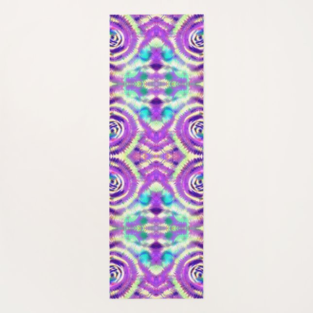 Tapis De Yoga W2 : Desighn. - Dye-Cravate (P) | (Dos)