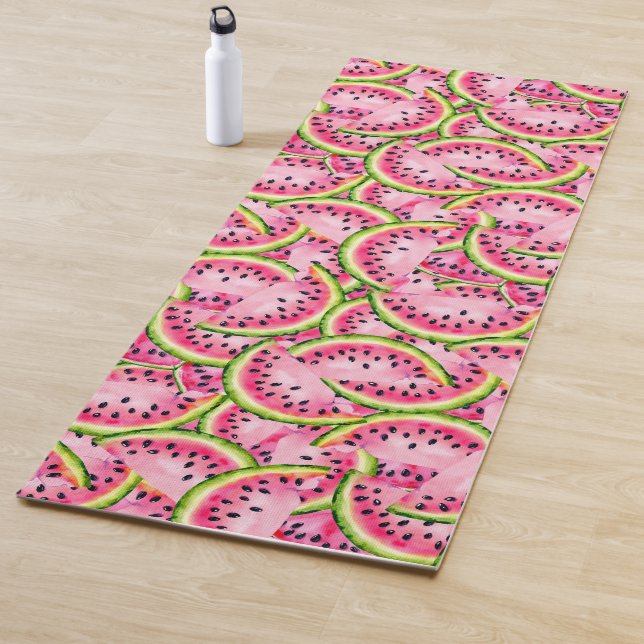 Tapis De Yoga Watermelon Surprise Yoga Mat (En situation)