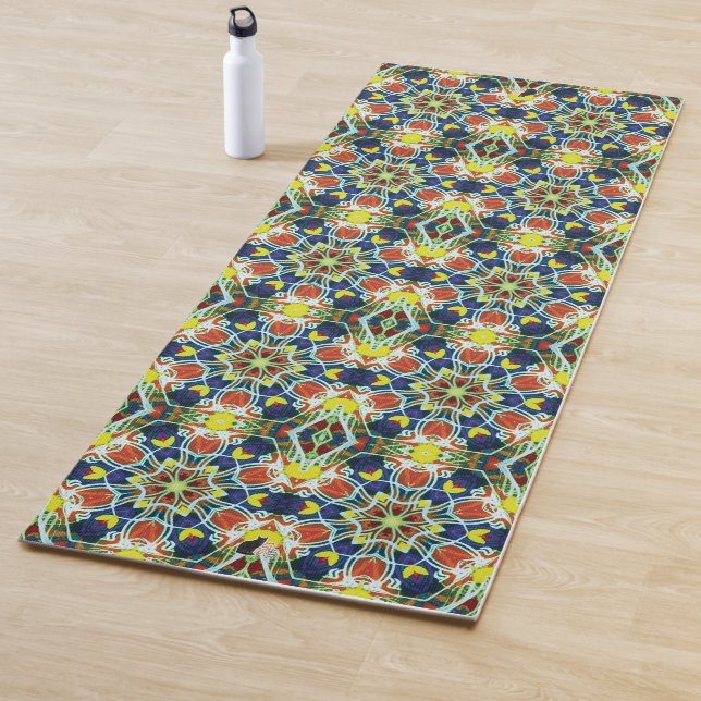 Tapis De Yoga Wicker Kaleids Yoga Mat (En situation)