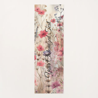 Tapis De Yoga Wild Beauty Woven : Façonné par des Fleurs sauvage