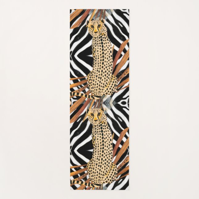 Tapis De Yoga Wild Cheetah (Devant)