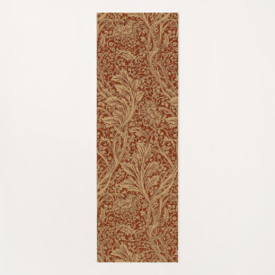 Tapis De Yoga William Morris Arcadia Floral Garden Fleur Classiq