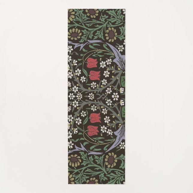 Tapis De Yoga William Morris Blackthorn Tapestry Floral (Devant)