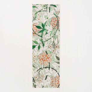 Tapis De Yoga William Morris Jardin Fleur de Jasmin Classique