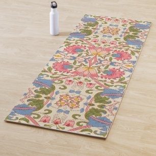 Tapis De Yoga William Morris Lodden papier peint à fleurs floral