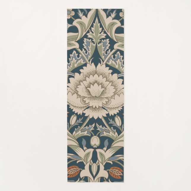Tapis De Yoga William Morris Severn Floral Garden Flower Classic (Devant)