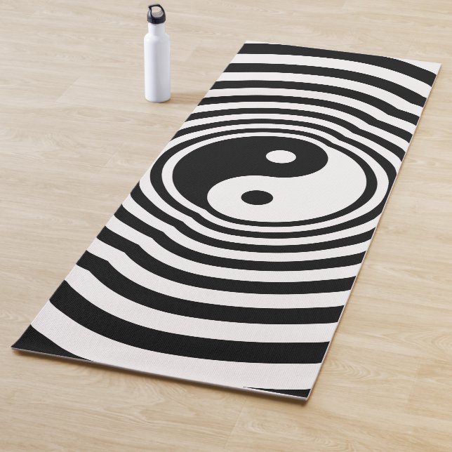 Tapis De Yoga Yin Yang Échos (En situation)
