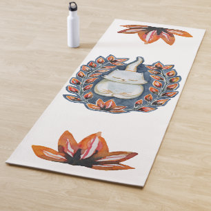 Tapis De Yoga Yoga Cat Lotus Yoga Mat