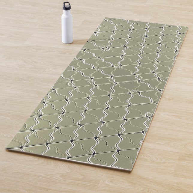 Tapis De Yoga Yoga d'or (En situation)