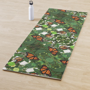 Tapis De Yoga Yoga Exercice Mat Monarch Papillons
