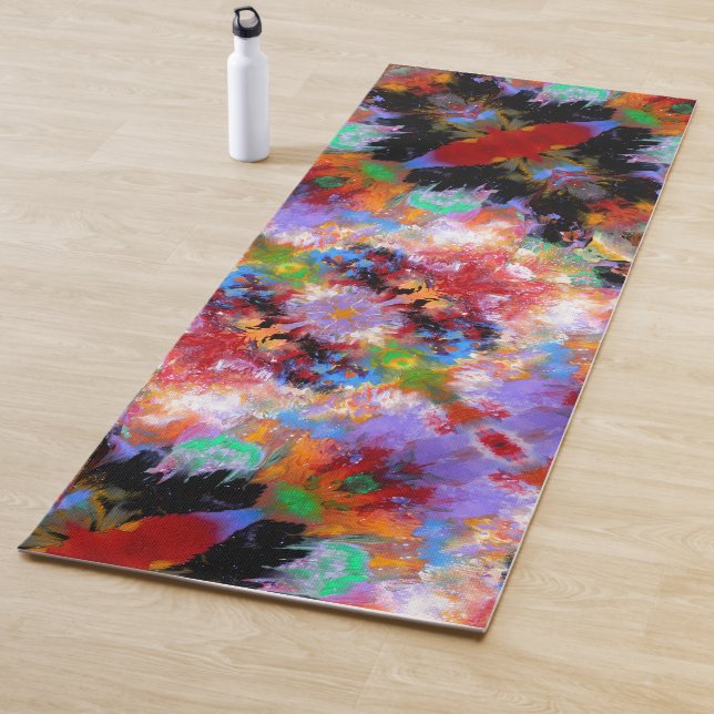 Tapis De Yoga Yoga Mat 032 - Nebula 01 (En situation)