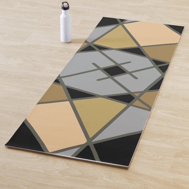 Tapis De Yoga Yoga Mat à motif asymétrique par Joya Eve (En situation)