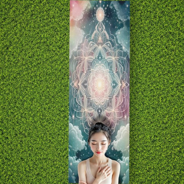 Tapis De Yoga Yoga Mat Abstrait (Créateur téléchargé)