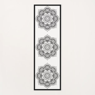 Tapis De Yoga YOGA Mat AVEC HUMMINGBIRDS ET DESIGN TRIBAL
