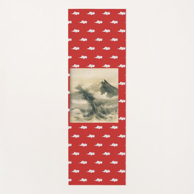 Tapis De Yoga Yoga Mat AVEC NUAGES ET MAT (Devant)