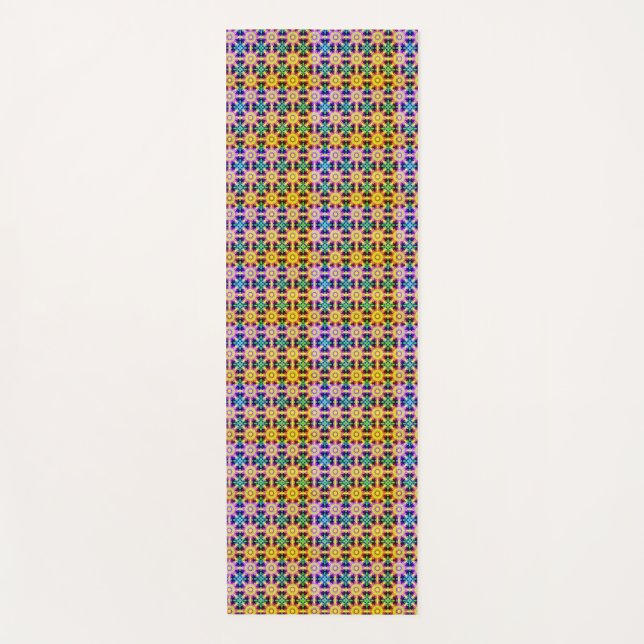 Tapis De Yoga Yoga Mat coloré (Devant)