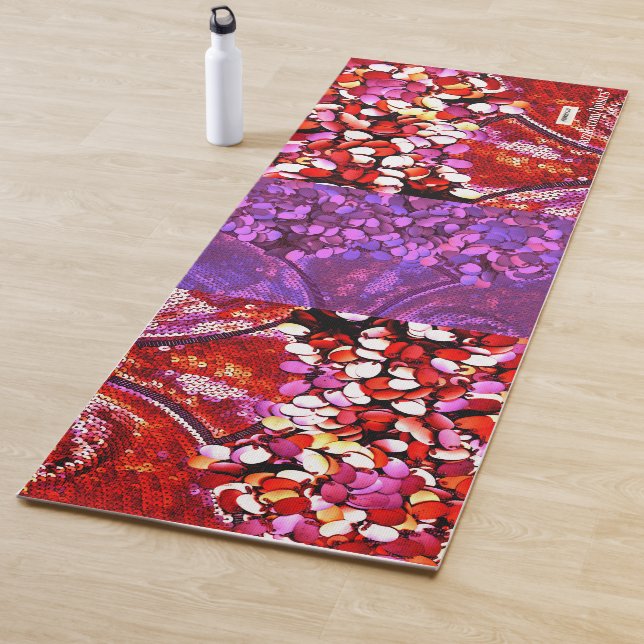 Tapis De Yoga Yoga Mat coloré (En situation)