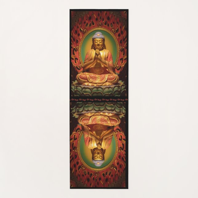 Tapis De Yoga Yoga Mat de Bouddha (Devant)