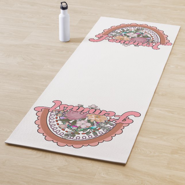 Tapis De Yoga Yoga Mat féministe (En situation)