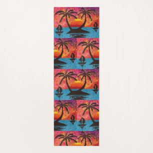 Tapis De Yoga Yoga Mat - Île tropicale