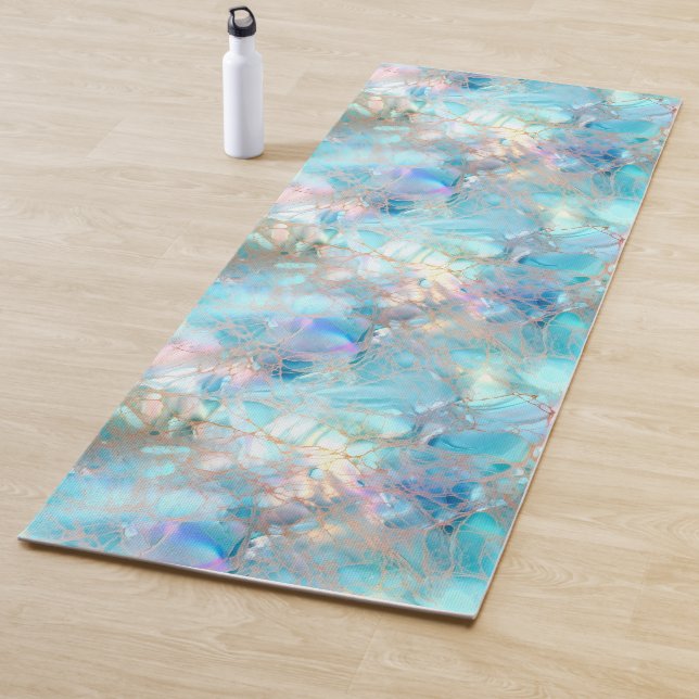 Tapis De Yoga Yoga Mat Iridescente (En situation)