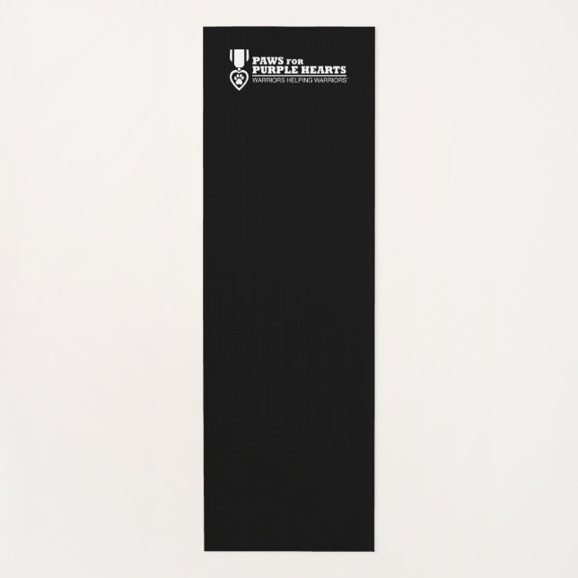 Tapis De Yoga Yoga Mat - Logo noir w (Devant)