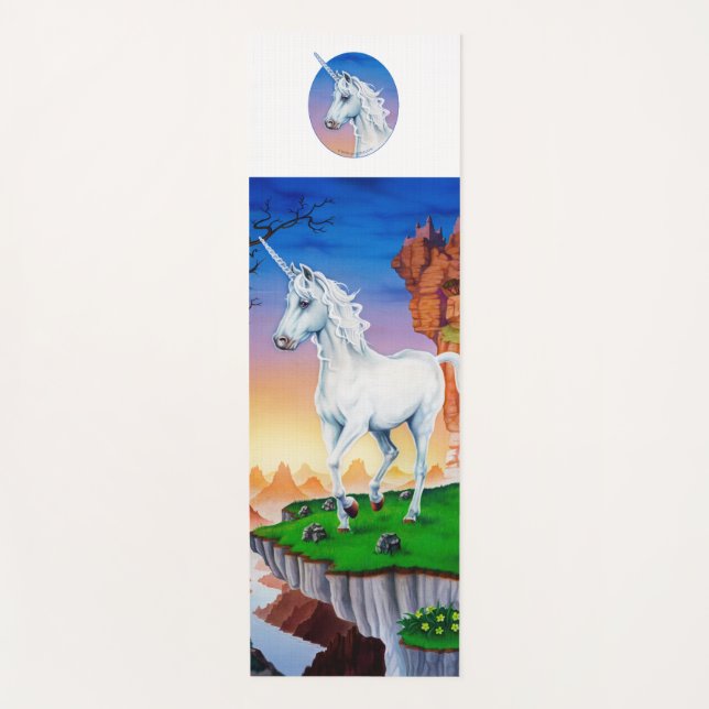 Tapis De Yoga Yoga mat magique imaginaire licorne (Devant)