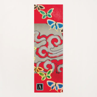 Tapis De Yoga YOGA MAT NUAGES JAPONAIS BUTTERFLIES do-it-yoursel