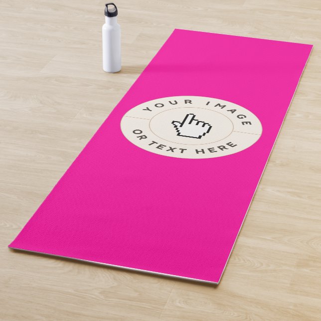 Tapis De Yoga Yoga Mat personnalisé - Ajouter votre texte/image (En situation)