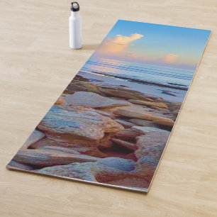 Tapis De Yoga Yoga mat personnalisé soleil océan