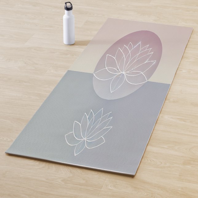 Tapis De Yoga Yoga Mat : Sérénité dans la simplicité (En situation)