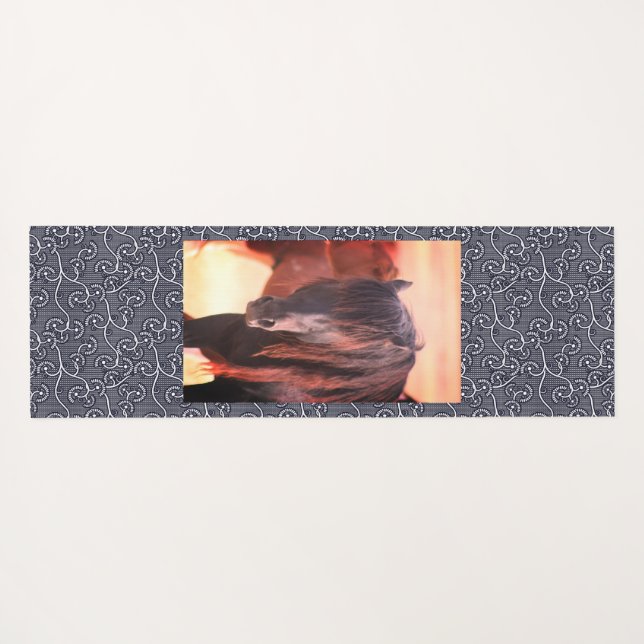 Tapis De Yoga Yoga Mat WILD HORSE DE L'UTAH (Dos (Horizontal))